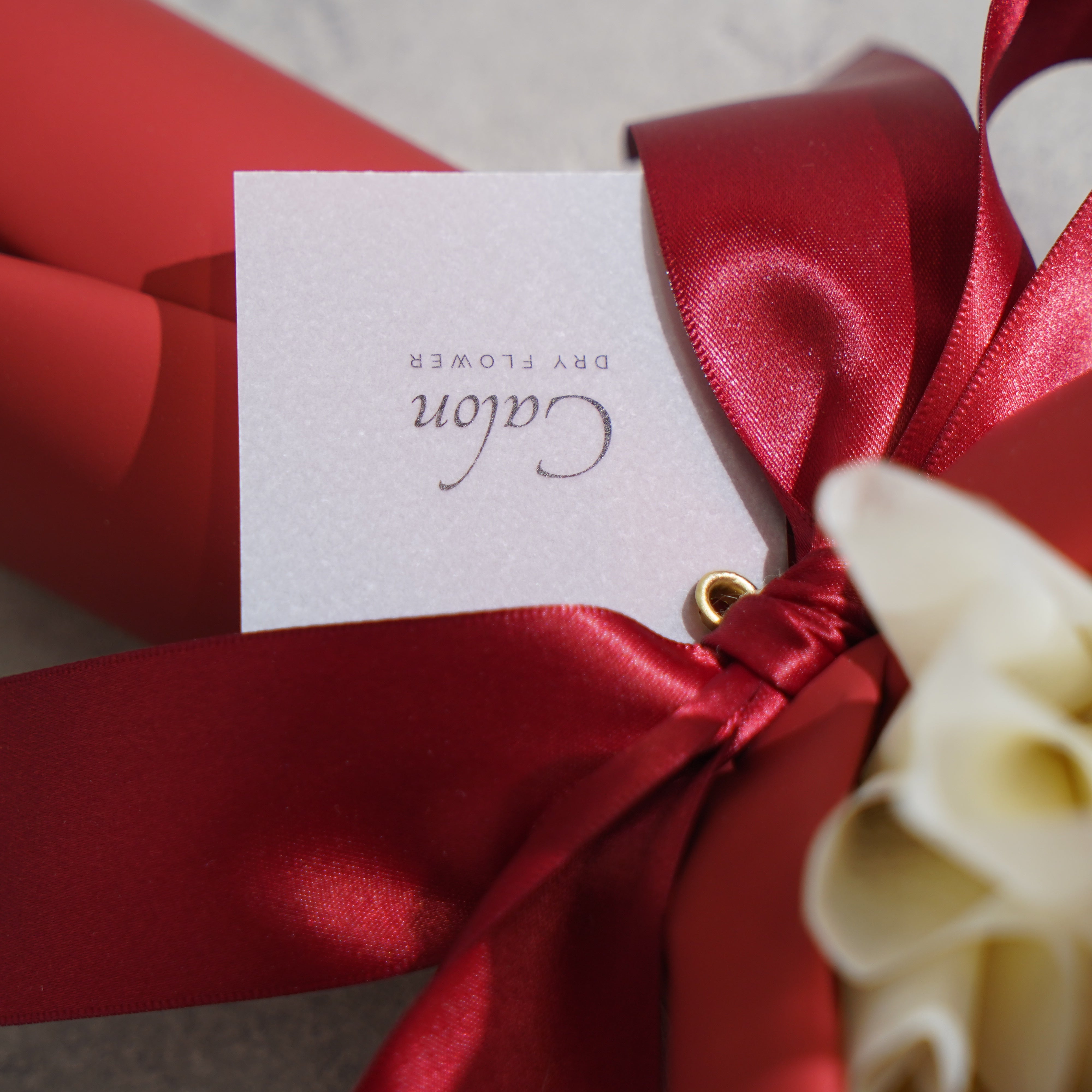 ドライフラワーの花束 Mサイズ レッド M-656≪限定１点≫