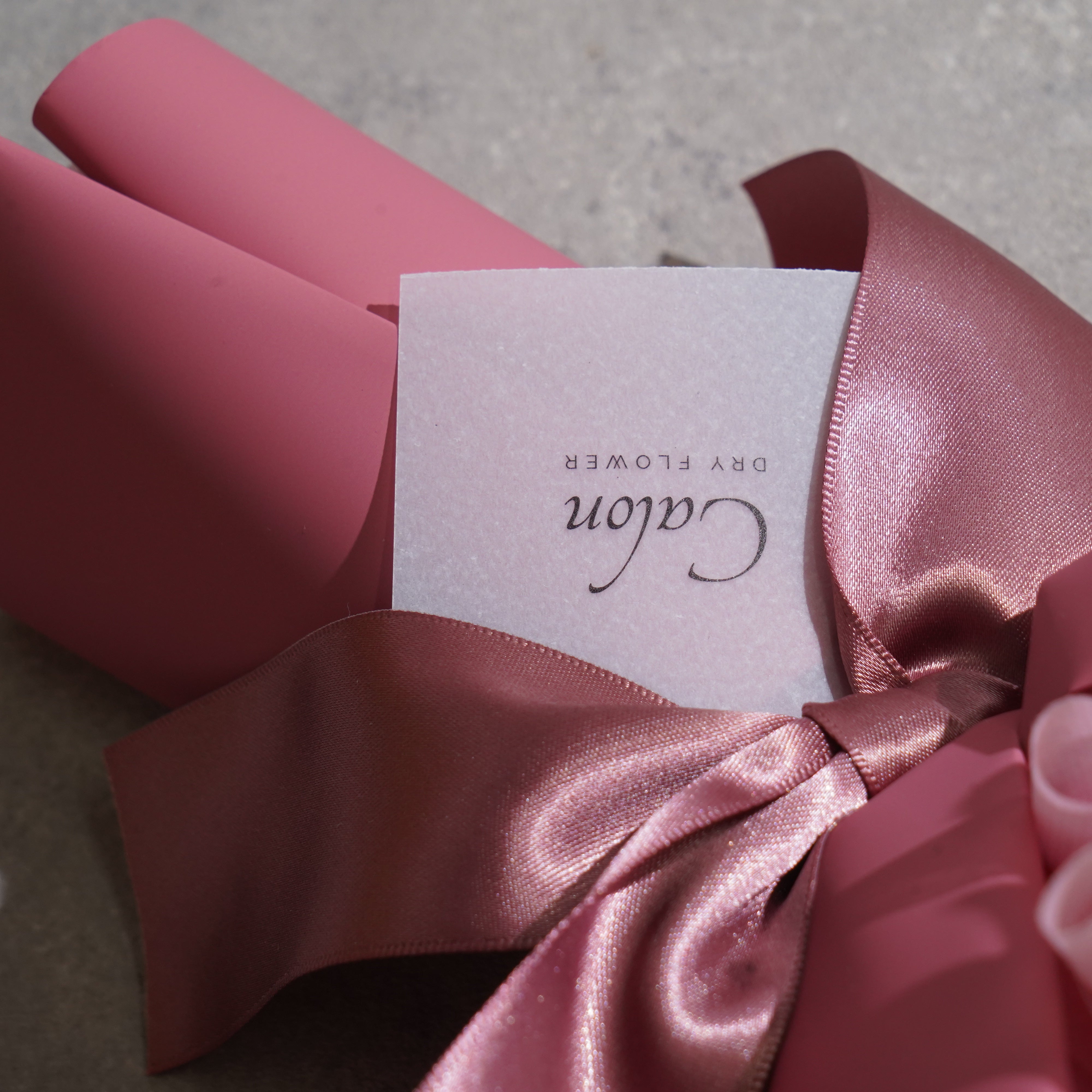 ドライフラワーの花束 Mサイズ ピンク M-765≪限定１点≫
