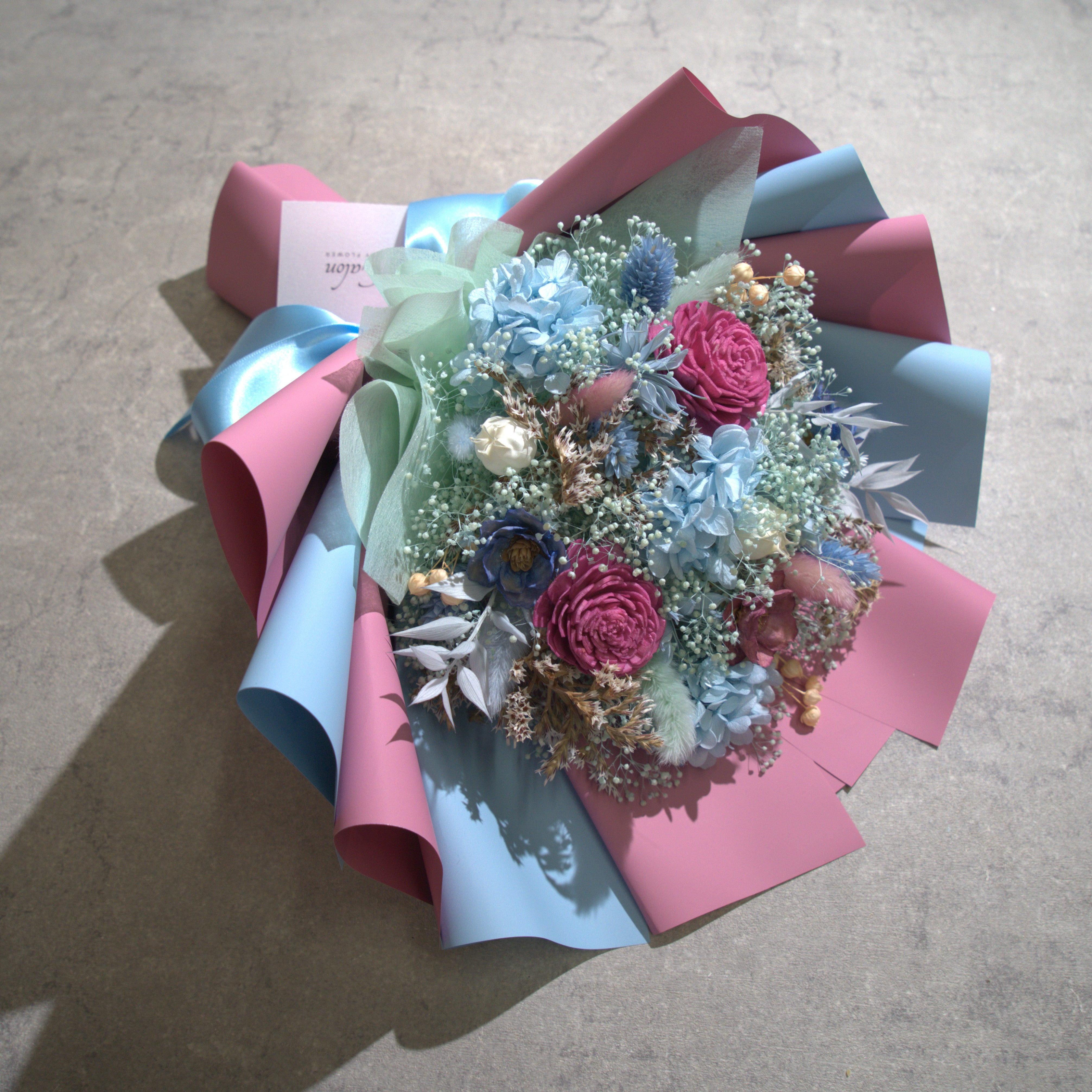 ドライフラワーの花束 Mサイズ ミックス M-857≪限定１点≫