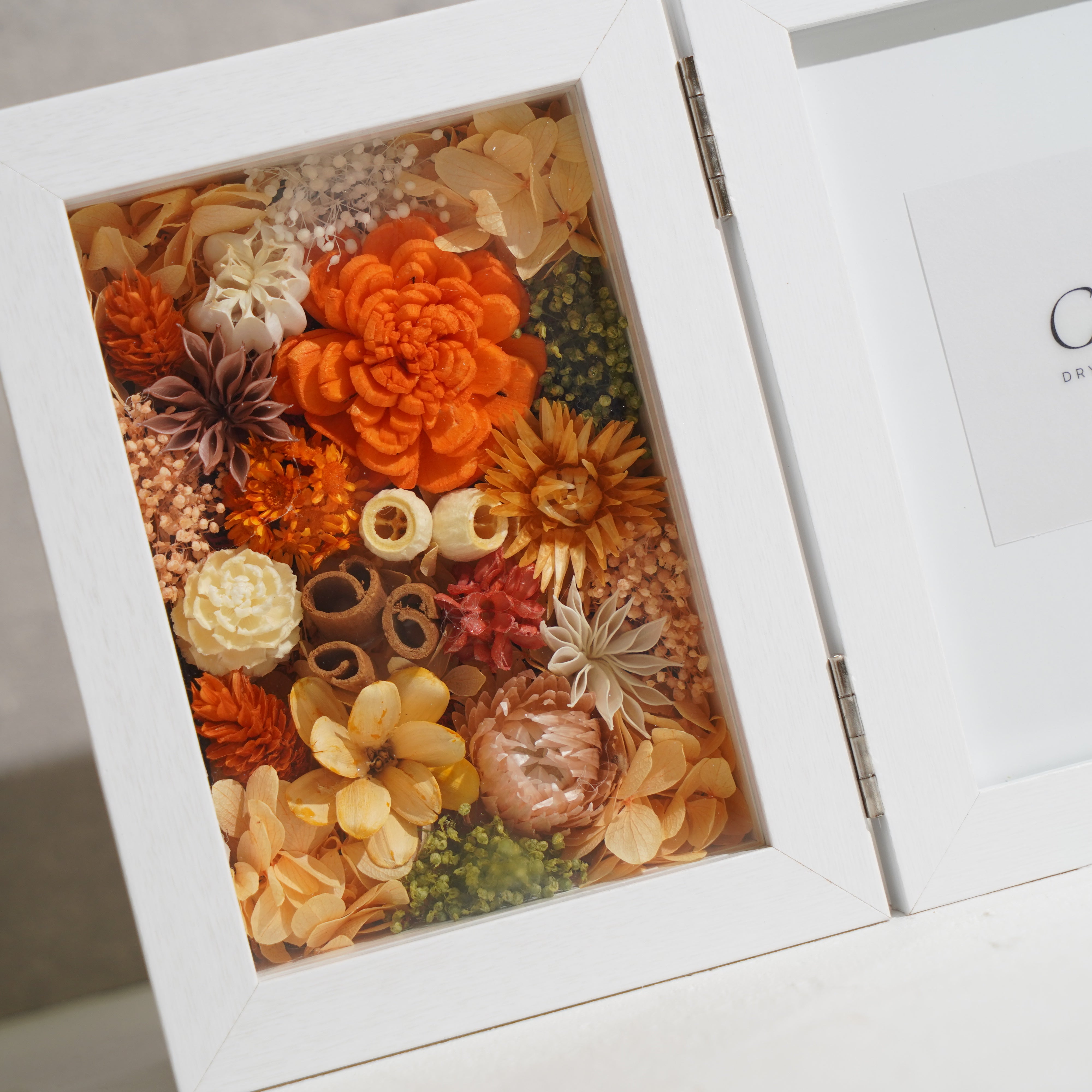 オレンジ】フォトフレーム Sサイズ PH-266≪限定1点≫