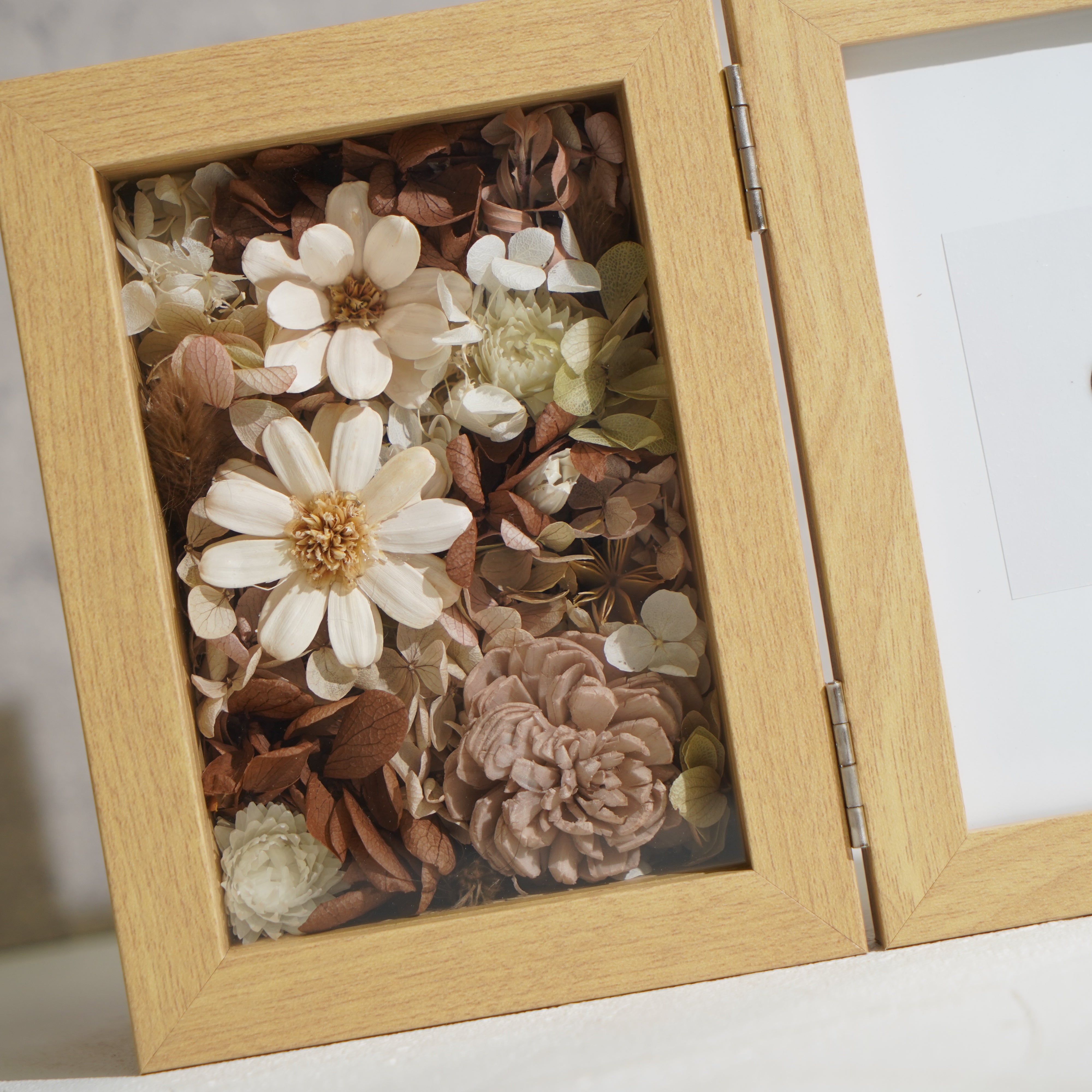 【ブラウン】フォトフレーム Sサイズ PH-270≪限定１点≫