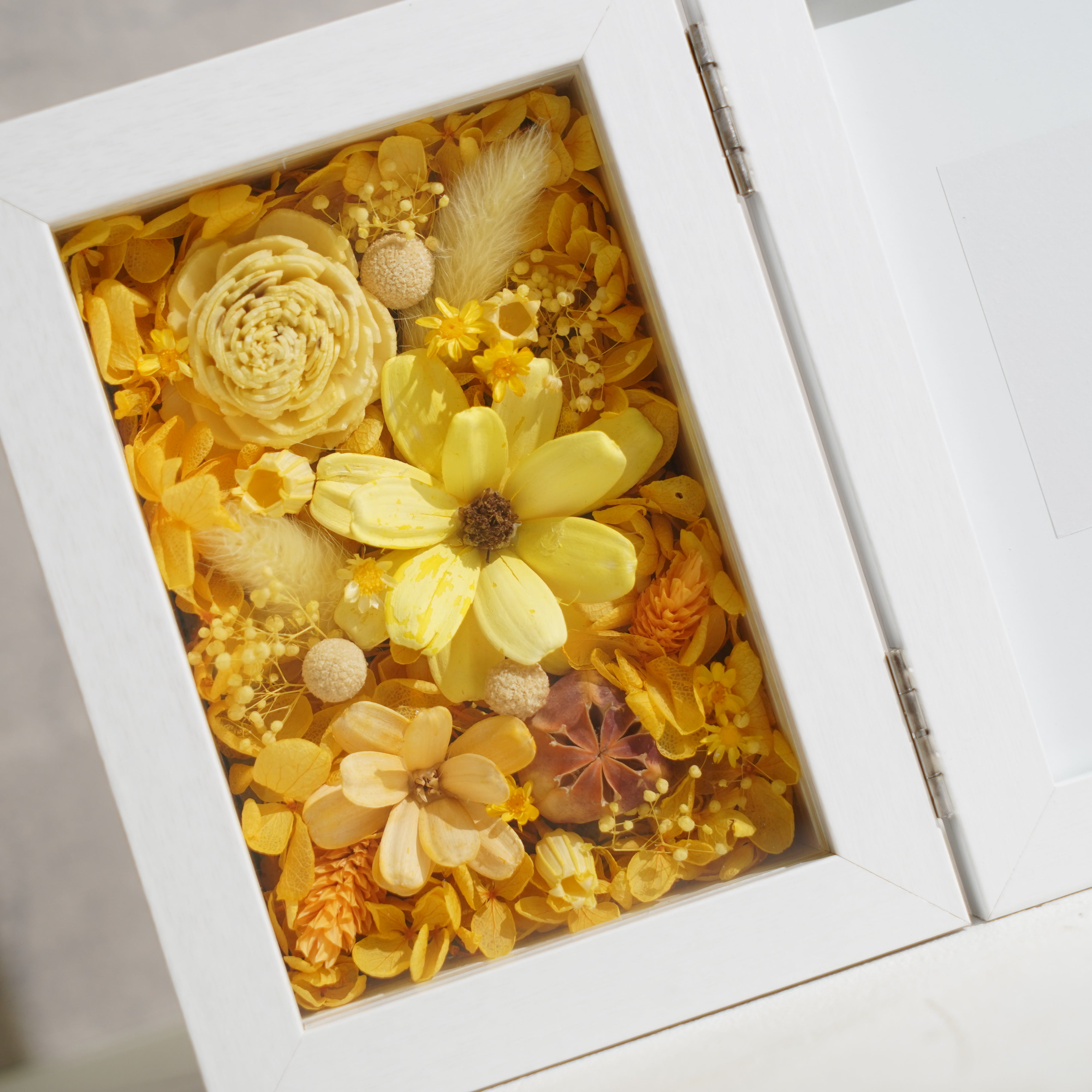 【イエロー】フォトフレーム Sサイズ PH-285≪限定１点≫