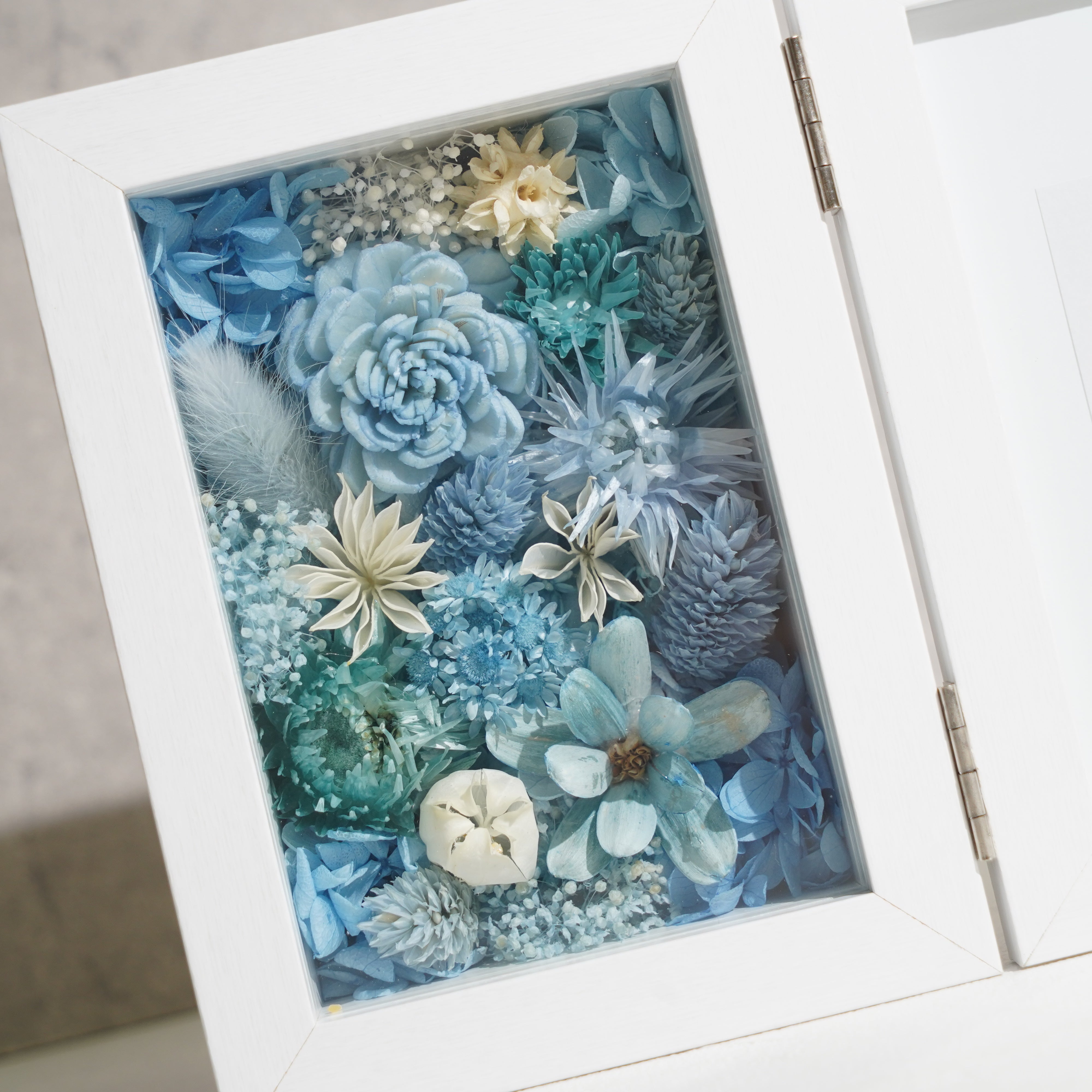 【ライトブルー】フォトフレーム Sサイズ PH-308≪限定１点≫