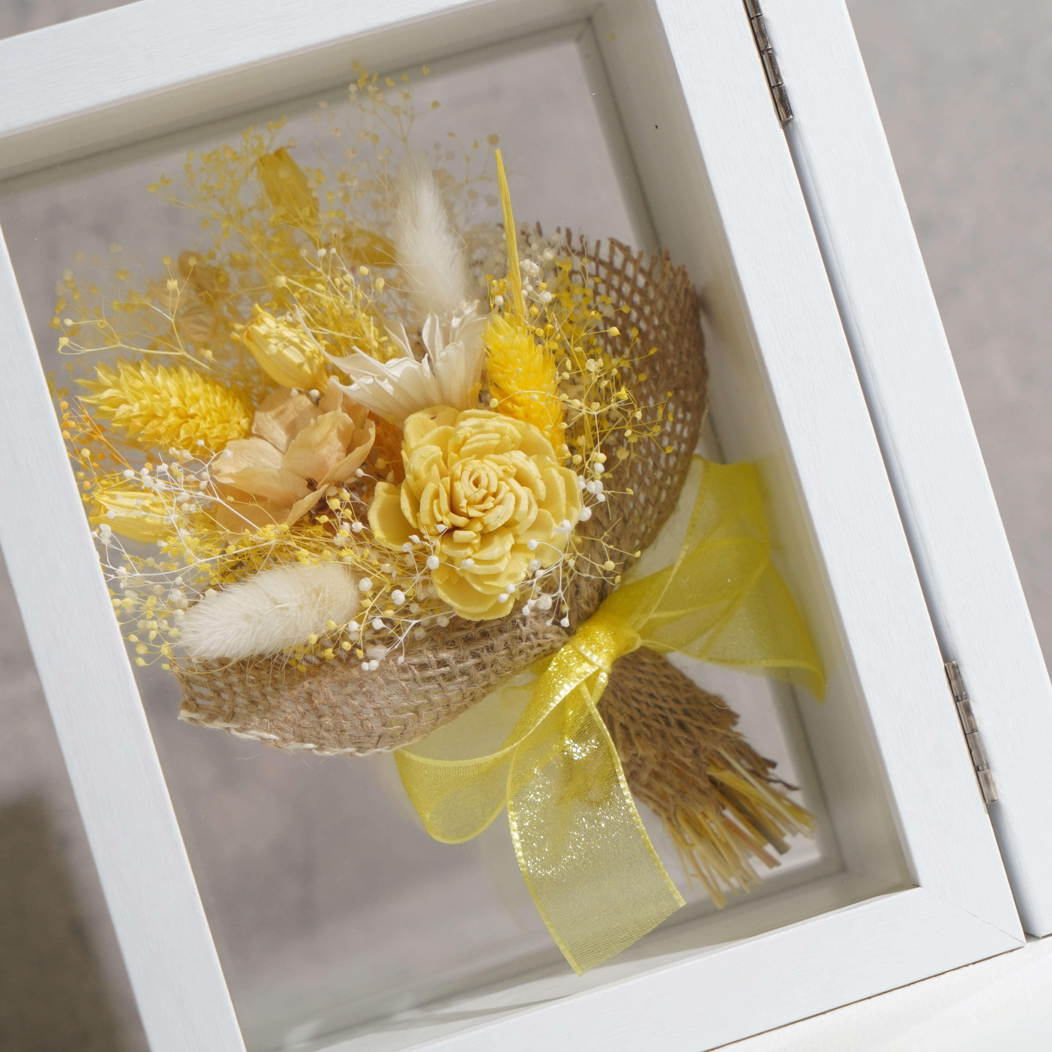 【イエロー】フォトフレーム Mサイズ PHM-66≪限定１点≫