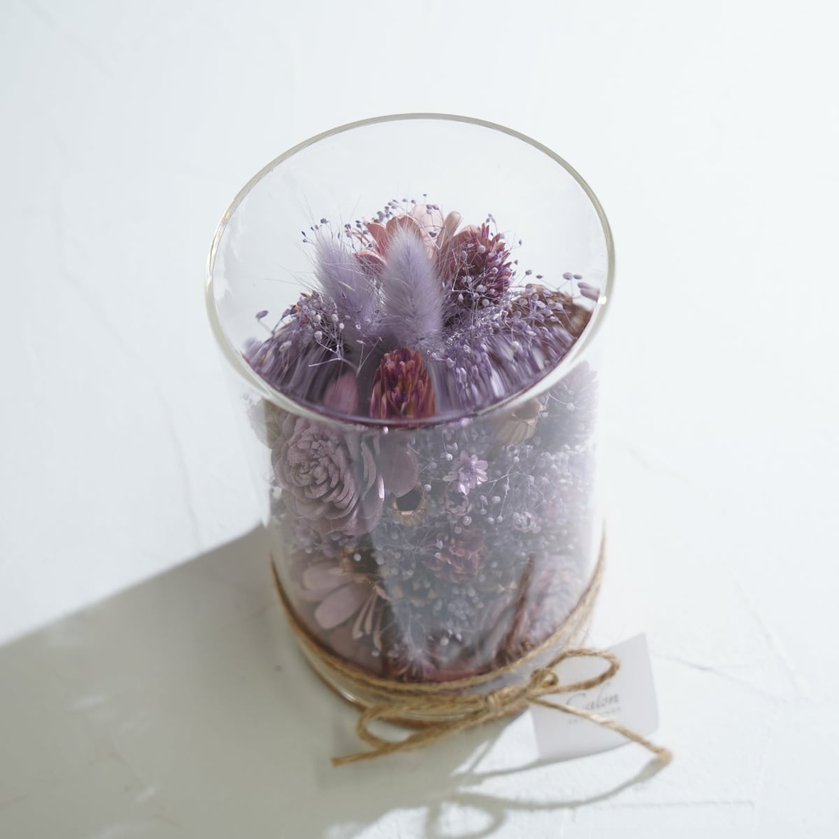 【パープル】ボトルフラワー Lサイズ BL-04≪限定１点≫