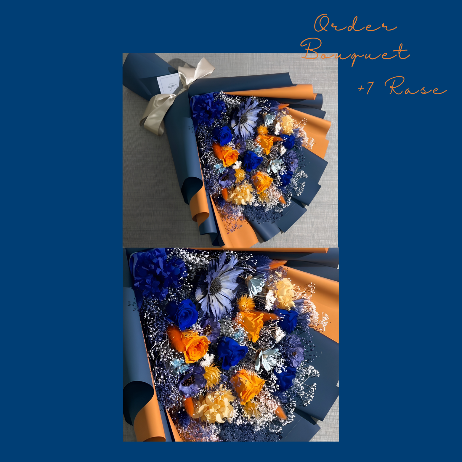 オーダーメイド ドライフラワー花束｜恋人や大切な人との記念日・お祝いにぴったりな世界にひとつのバラ花束を