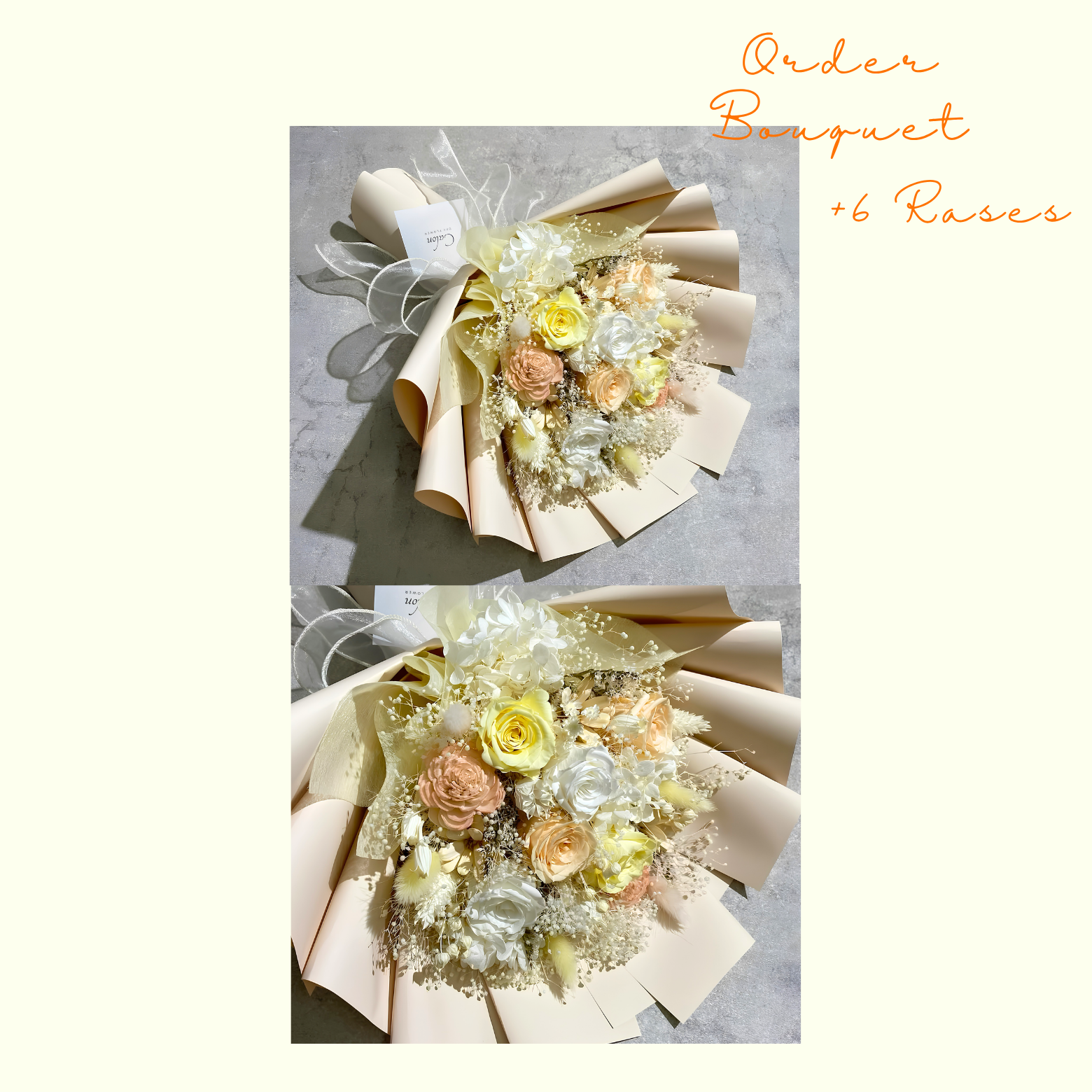 オーダーメイド ドライフラワー花束｜恋人や大切な人との記念日・お祝いにぴったりな世界にひとつの花束を